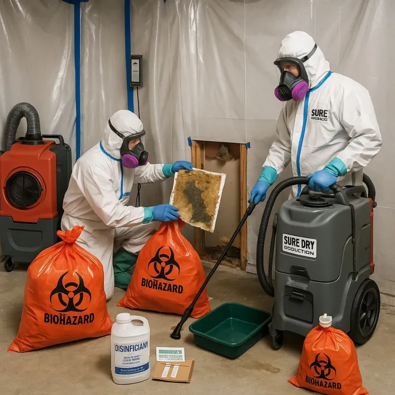 Contaminated Water Handling Protocols process in Hodgdon, ME