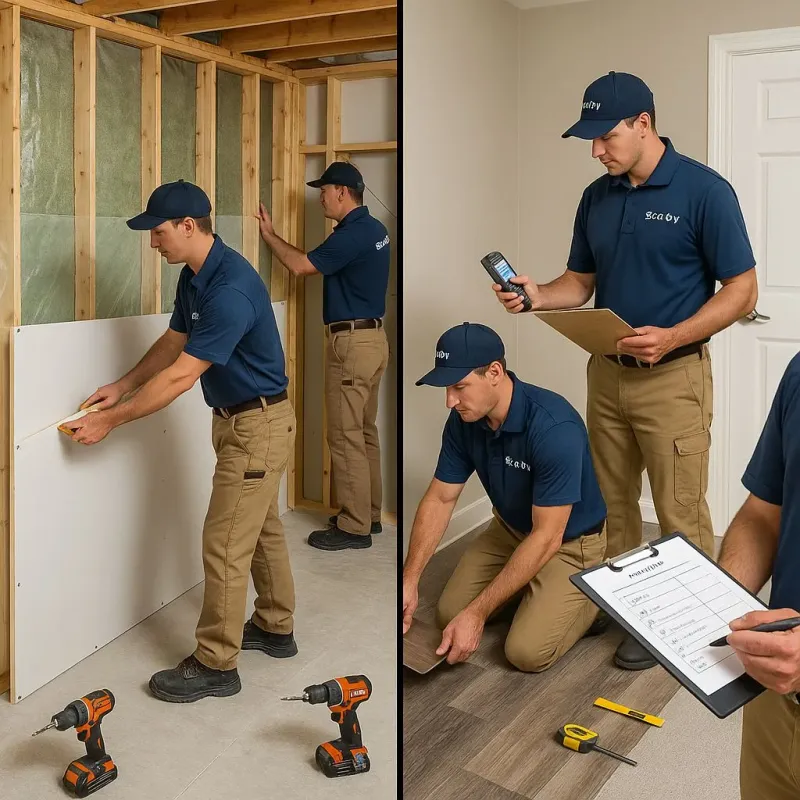 Repairs and Reconstruction process in Hodgdon, ME